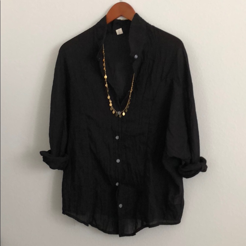 Batwing Black Oversized Top... - Picture 4 of 5